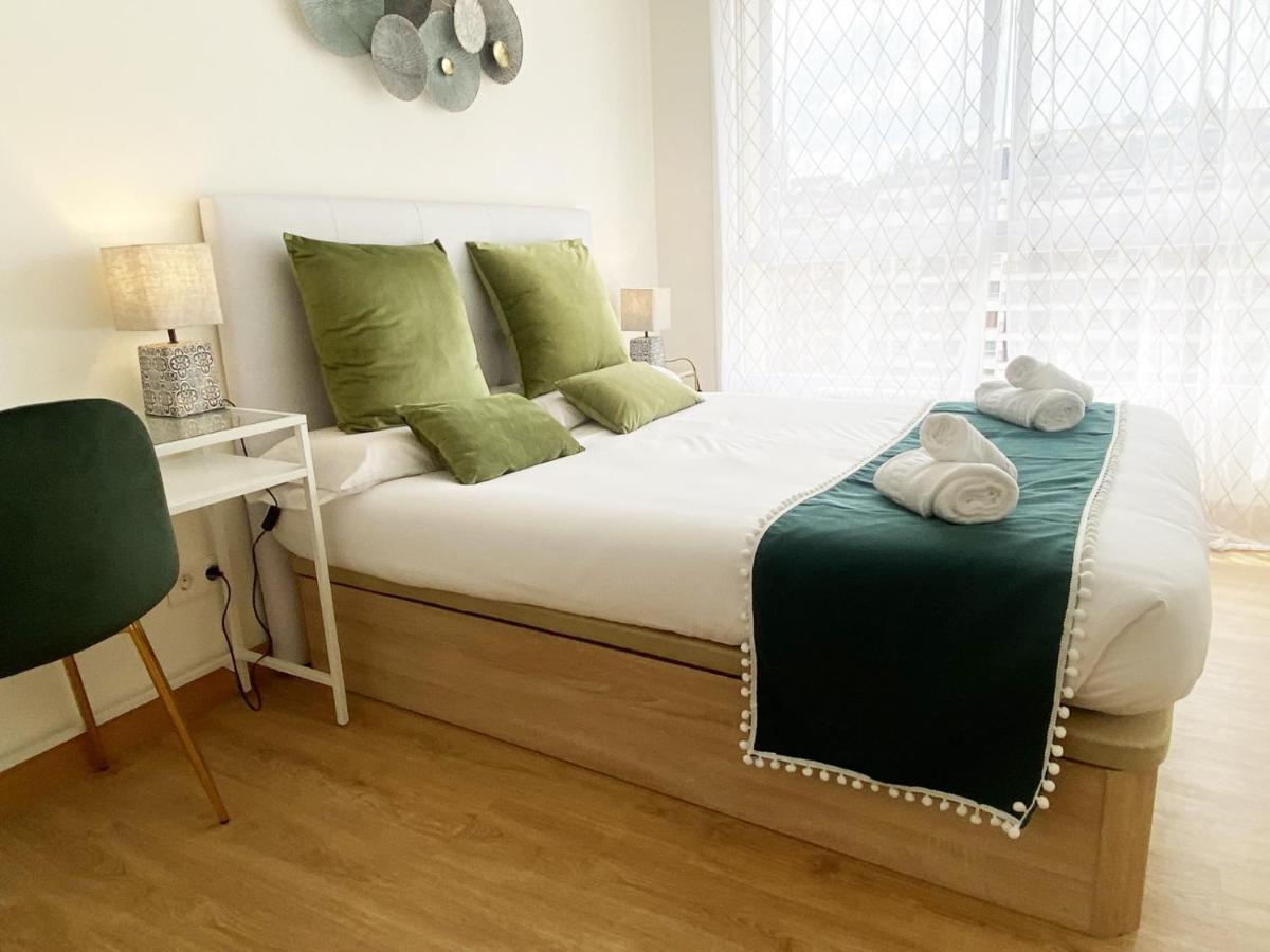 Paradise Luxurious Flat, Free Parking, 3 Double Rooms, Terrace, Jacuzzi, Fully Renovated San Sebastian Ngoại thất bức ảnh